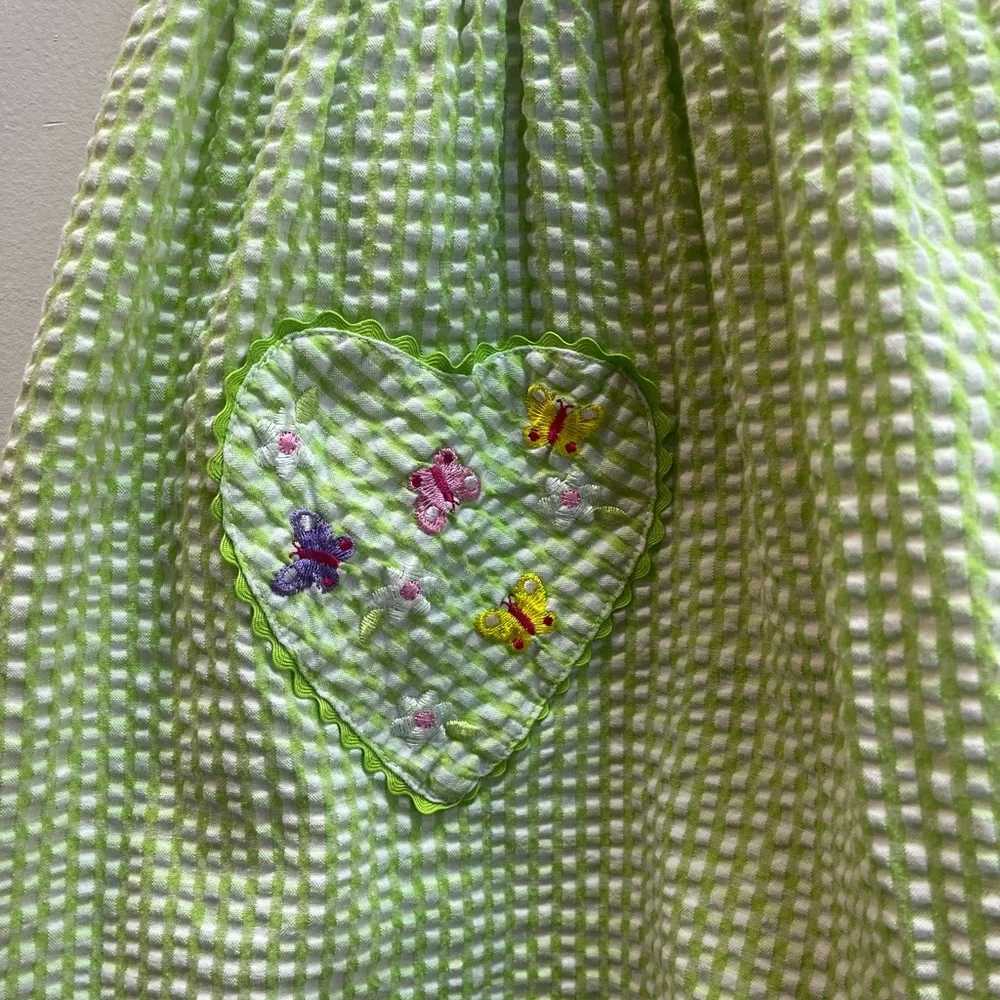 Emily West Lime Green Dress with Heart Details